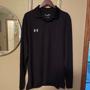 Under Armour - Men's Long Sleeve HeatGear Collar Shirt Athletic